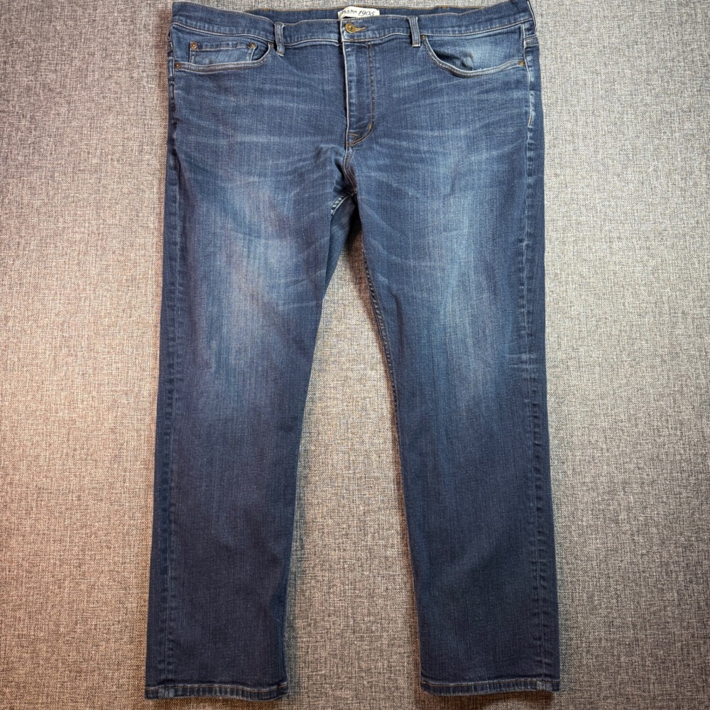 Mens Jos. A. Bank Jeans | Waist 44 | Blue 1905 Collection Straight Leg Denim - Picture 2 of 14